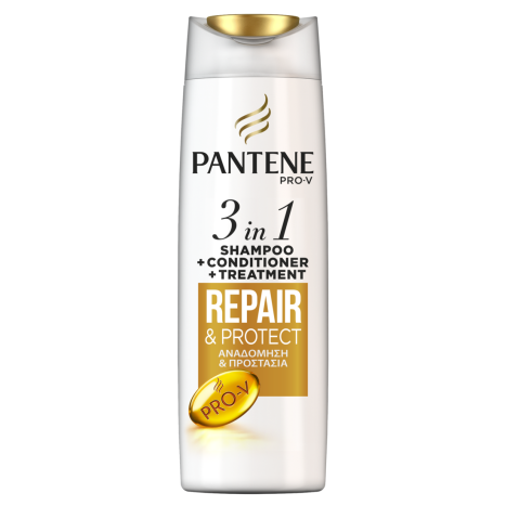 PANTENE PRO-V Repair & Protect Възстановяващ шампоан 3 в 1 за слаба и увредена коса 300ml