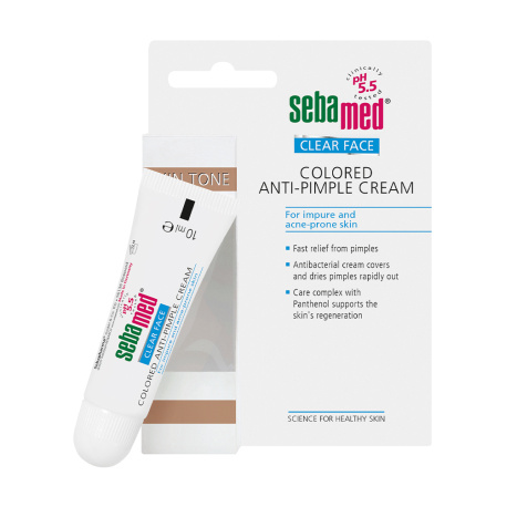 SEBAMED CLEAR FACE tinted anti-acne cream 10ml