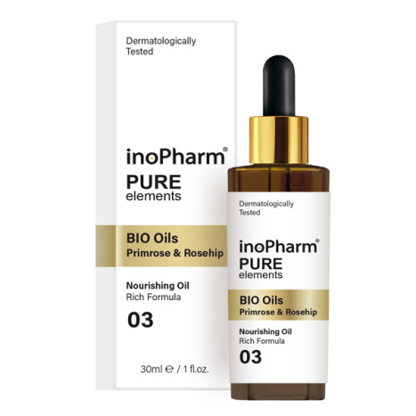 InoPHARM PURE ELEMENTS BIO Rosehip and Primrose Oils 30ml