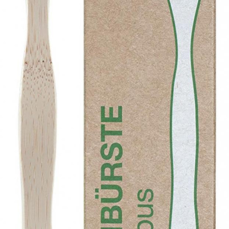 WELLSAMED WELLSAGREEN bamboo toothbrush with activated carbon for children