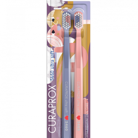 CURAPROX toothbrush CS 5460 Duo Special Edition Love x 2