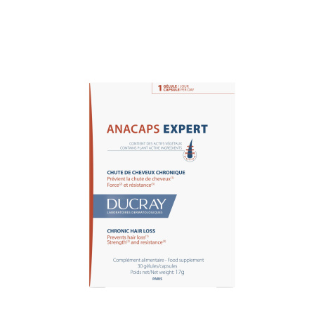 DUCRAY ANACAPS EXPERT for hair loss x 30 caps