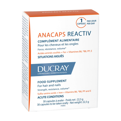 DUCRAY ANACAPS REACTIV x 30 caps
