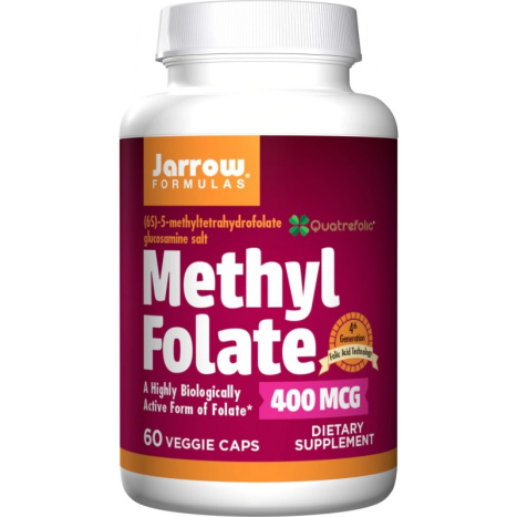 JARROW FORMULAS METHYL FOLATE Methyl folic acid 400mcg x 60 caps