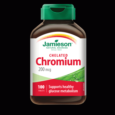 JAMIESON CHROMIUM Хром 200mcg x 100 tabl