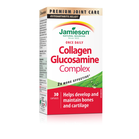 JAMIESON COLLAGEN GLUCOSAMINE COMPLEX Колаген комплекс х 30 caps