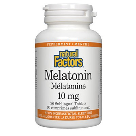 NATURAL FACTORS МЕЛАТОНИН 10 mg  табл. х 90