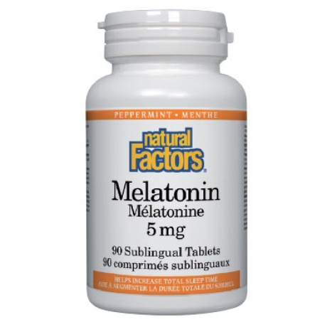 NATURAL FACTORS МЕЛАТОНИН 5 mg  табл. х 90