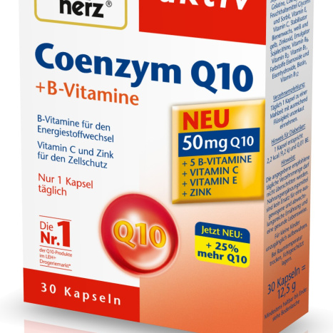 DOPPELHERZ AKTIV Коензим Q 10 + В витамини  х 30 caps