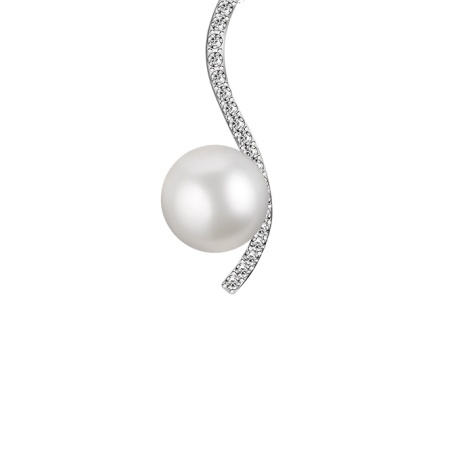 Toscow Sterling Silver Cultured Pearls-2 Necklace