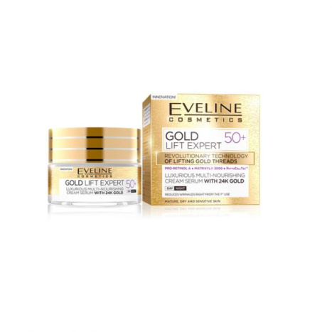EVELINE GOLD LIFT EXPERT 50+ Day/Night Cream 50ml