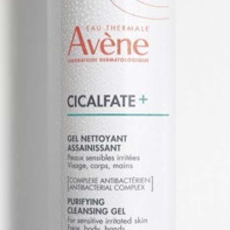 AVENE CICALFATE+ Почистващ измивен гел  за чувствителна и раздразнена кожа 200ml