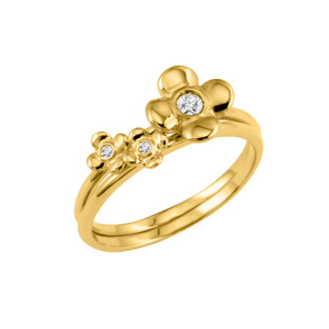 Nina Ricci Hamilton S56 Gold Plated Women's Ring