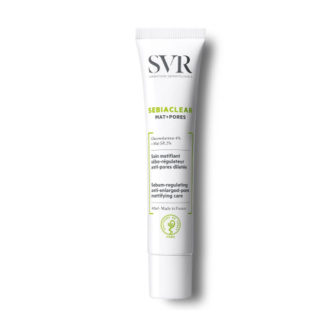 SVR SEBIACLEAR MAT+PORES Mattifying cream for oily skin 40ml