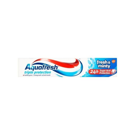 AQUAFRESH TRIPLE PROTECTION MILD & MINTY toothpaste 75 ml