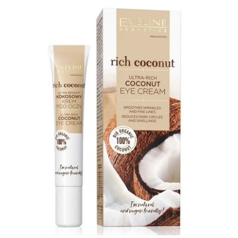 EVELINE RICH COCONUT Ultra enriched eye cream with bio Coconut 20ml