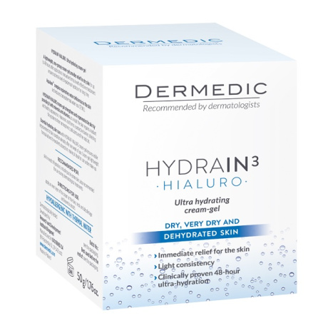 DERMEDIC HYDRAIN3 HIALURO ултра хидратиращ крем-гел 50g DM-123