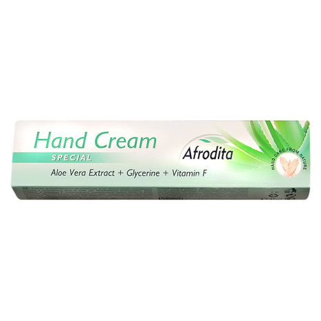 AFRODITA special hand cream with aloe vera, glycerin and vitamins 45ml