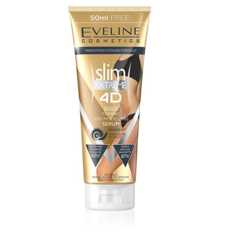 EVELINE SLIM Extreme 4D GOLD Slimming serum - golden 250ml