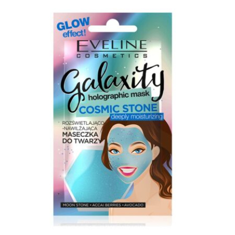 EVELINE GALAXITY HOLOGRAPHIC Gel face mask - deep hydration 10ml