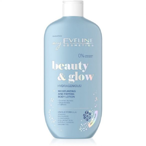 EVELINE BEAUTY & GLOW Hydrating and firming body lotion 350ml