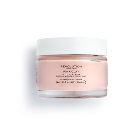 REVOLUTION SKINCARE face mask Pink Clay detox 50ml