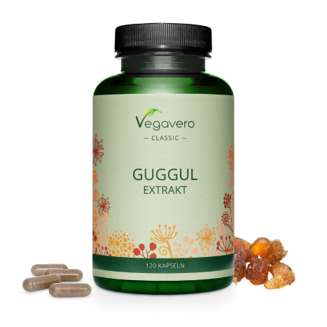 VEGAVERO GUGGUL EXTRACT for the liver and thyroid gland x 120 caps