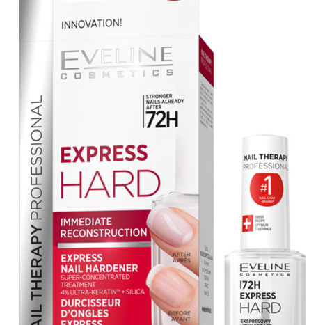 EVELINE Nails Therapy EXPRESS HARD Заздравител за незабавна реконструкция 12ml