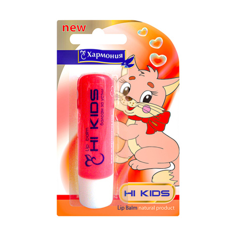 HARMONIA HI LIPS lip balm KIDS red for children