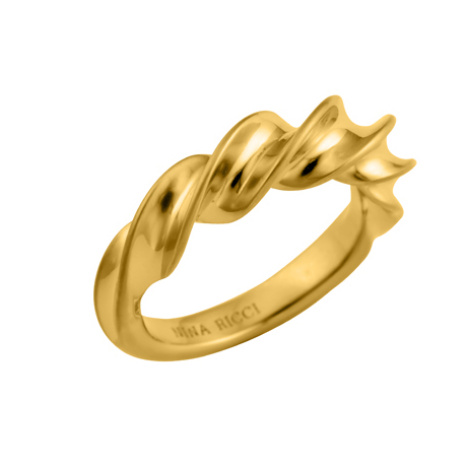Nina Ricci Torsades S52 Gold Plated Women's Ring