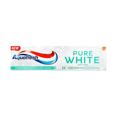 AQUAFRESH PURE WHITE Soft Mint Toothpaste 75ml
