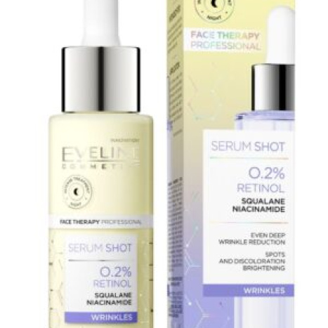 EVELINE SERUM SHOT Serum for face, neck and décolletage with 0.2% Retinol 30ml