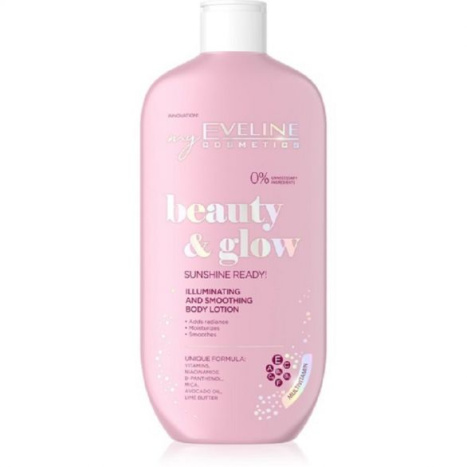 EVELINE BEAUTY & GLOW Brightening and smoothing body lotion 350ml