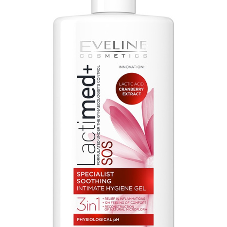 EVELINE Lacti Med Intimate gel for irritations 3 in 1 250ml