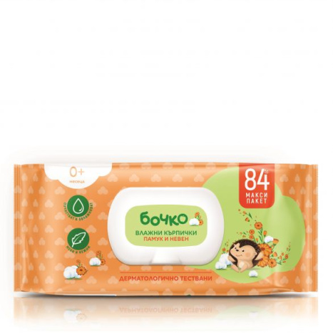 BOCHKO Wet wipes Cotton and Marigold cover x 84