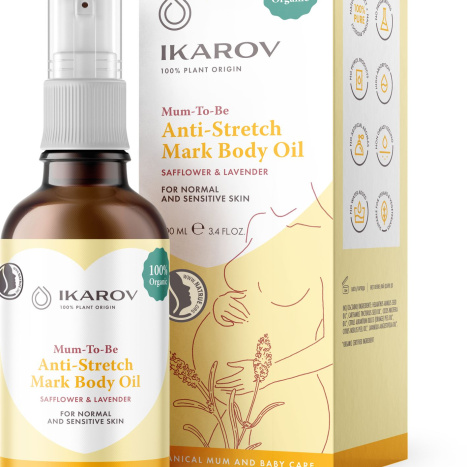 IKAROV oil against stretch marks Safflower and Lavender 100ml
