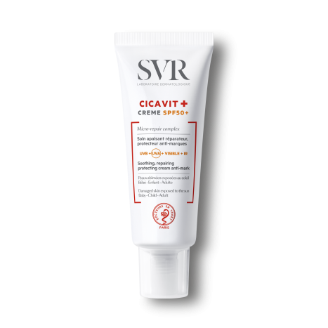 SVR CICAVIT+ SPF50+ soothing restorative cream for face and body 40ml