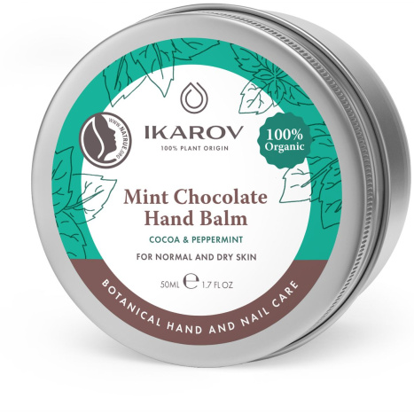 IKAROV mint chocolate organic hand balm 50ml
