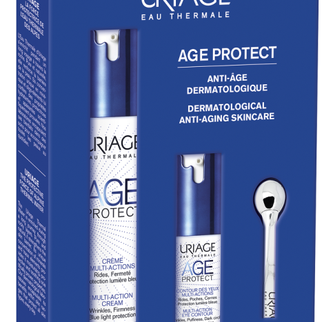 URIAGE PROMO AGE PROTECT Anti-aging cream 40ml + eye contour 15ml + eye contour massager