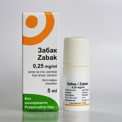 ZABAK eye drops 0.25 mg/ml 5 ml