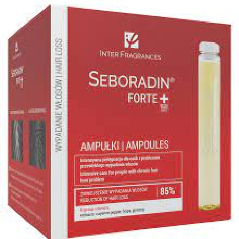 SEBORADIN FORTE ampoules against hair loss and hair thinning 5.5ml x 7 amp