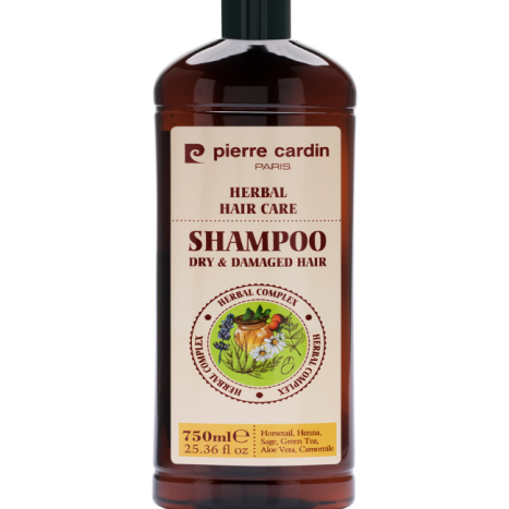 PIERRE CARDIN HERBAL shampoo for dry and damaged hair 750 ml