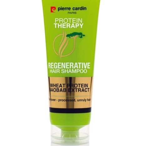 PIERRE CARDIN PROTEIN THERAPY restorative shampoo green 250 ml