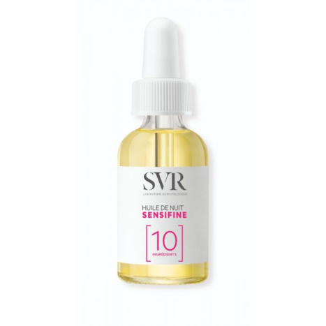 SVR SENSIFINE night face care oil for sensitive, reactive skin 30ml