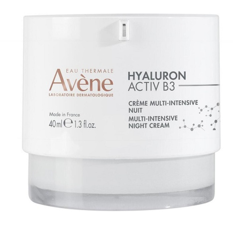 AVENE HYALURON ACTIV B3 multi-intense night cream with hyaluronic acid, niacinamide and retinal against wrinkles 40ml