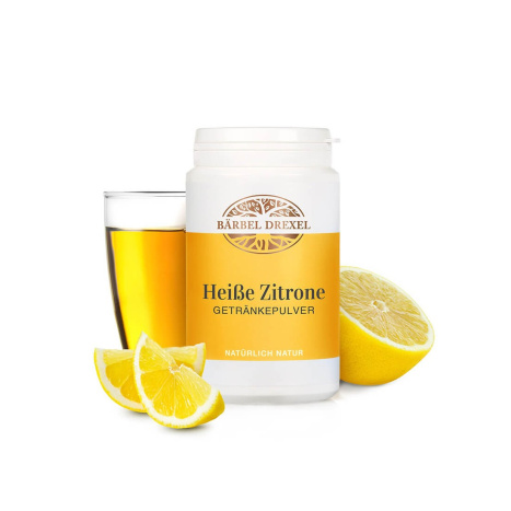 BARBEL DREXEL HEIBE ZITRONE Гореща лимонова напитка на прах с витамин С, Калций и Магнезий за имунитета х 180g