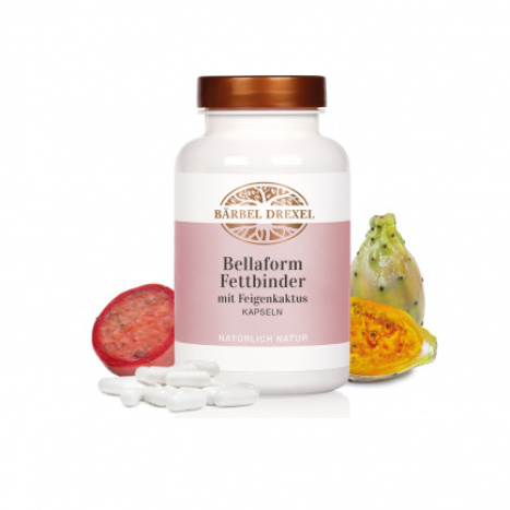 BARBEL DREXEL BELLAFORM FITTBINDER For obesity and overweight with Prickly Pear x 120 caps