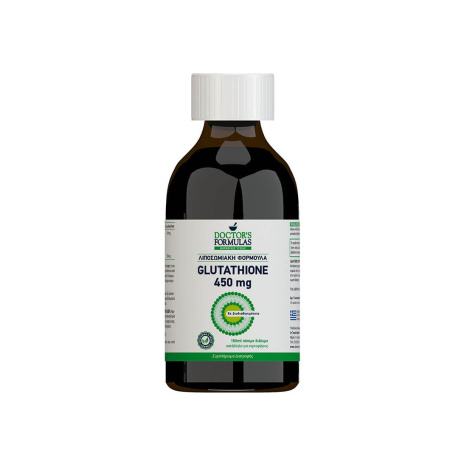 DOCTOR`S FORMULAS Liposomal Glutathione 450mg powerful antioxidant 150 ml