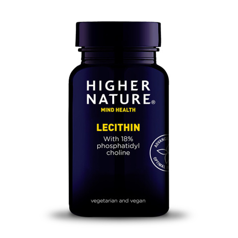 HIGHER NATURE LECITHIN Поддържа здравословни нивата на холестерол 150 gran