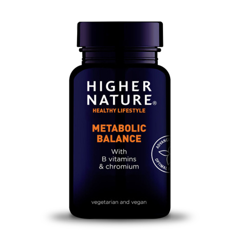 HIGHER NATURE METABOLIC BALANCE vitamins, minerals and herbs for optimal shape and weight x 90caps